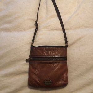 Fossil Brown Leather Purse